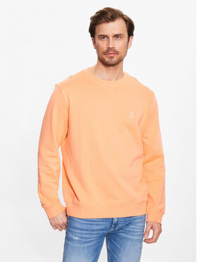 Boss Boss Sweatshirt 50468443 Orange Relaxed Fit