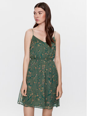 Vero Moda Vero Moda Nyári ruha Smilla 10289489 Zöld Regular Fit