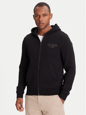 Guess Guess Mikina M5YQ48 KCN01 Černá Regular Fit