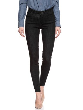 Wrangler Wrangler Jeansy SKINNY Czarny Skinny Fit
