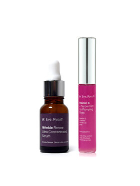 dr. Eve Ryouth dr. Eve Ryouth Wrinkle Renew Ultraskoncentrowane serum 15ml + Witamina E i pieprz ujędrniający usta 8ml Serum