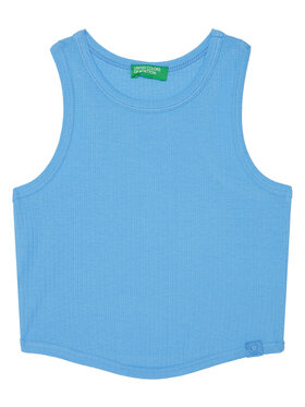 United Colors Of Benetton United Colors Of Benetton Top 31H3CH01F Plava Slim Fit