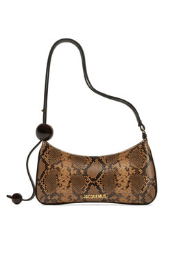 JACQUEMUS JACQUEMUS Geantă Le Bisou Perle 231BA057-3198 Maro