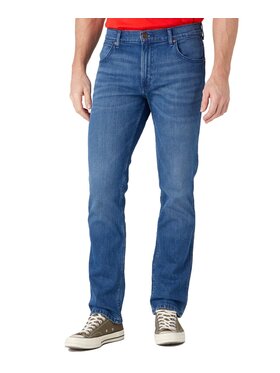 Wrangler Wrangler Jeansy W15QAG42A Niebieski Straight Leg