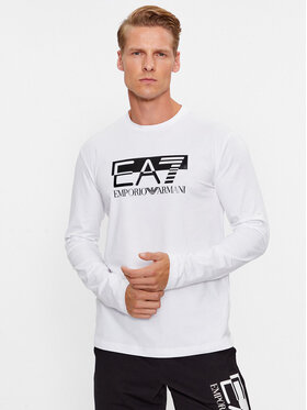 EA7 Emporio Armani EA7 Emporio Armani Longsleeve 6RPT64 PJ03Z 0100 Bianco Regular Fit