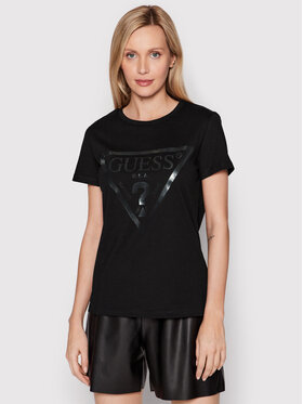 Guess Guess T-shirt V2YI07 K8HM0 Nero Regular Fit