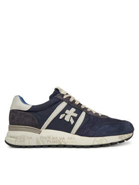 Premiata Premiata Sneakersy LANDER VAR 7204 Granatowy