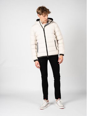 Geox Geox Bunda pro přechodné období M2629CT2961 Écru Regular Fit
