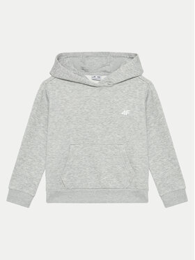 4F 4F Bluză 4FJWMM00TSWSF1316 Gri Regular Fit