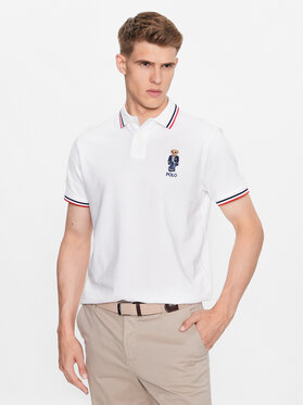 Polo Ralph Lauren Polo Ralph Lauren Polo 710863211005 Balts Custom Slim Fit