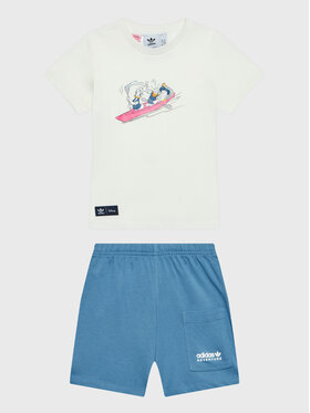 adidas adidas Комплект тишърт и спортни шорти Disney Mickey And Friends HK9780 Цветен Regular Fit
