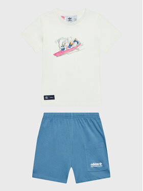 adidas adidas Набір футболка і спортивні шорти Disney Mickey And Friends HK9780 Кольоровий Regular Fit