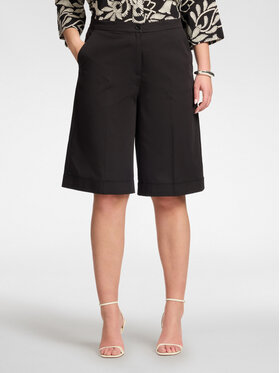 Elena Mirò Elena Mirò Spodnie materiałowe P097P000444N033 Czarny Regular Fit