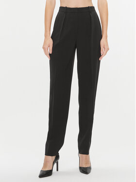 Calvin Klein Calvin Klein Pantalon en tissu K20K206134 Noir Straight Fit