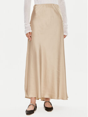 ViCOLO ViCOLO Maxi suknja TB0342 Bež Regular Fit