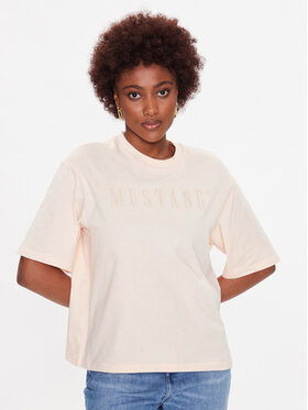 Mustang Mustang T-Shirt Alina 1013378 Růžová Regular Fit