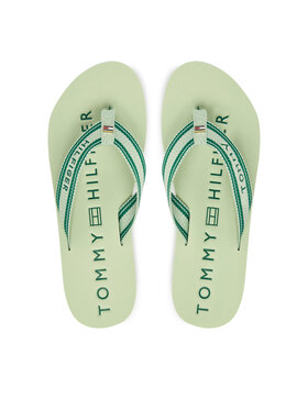 Tommy Hilfiger Tommy Hilfiger Flip flop Th Webbing Summer Sandal FW0FW09193 Verde