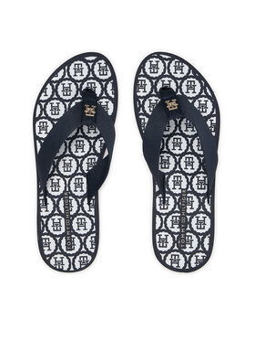 Tommy Hilfiger Tommy Hilfiger Σαγιονάρες Th Emblem Beach Sandal FW0FW07900 Σκούρο μπλε