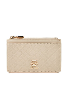 Tommy Hilfiger Tommy Hilfiger Etui pentru carduri Th Distinct Long Cc Holder Mono AW0AW17401 Écru