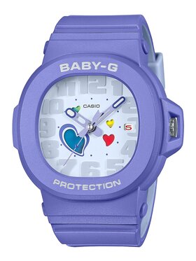 Baby-G Baby-G Zegarek Casio-BGA-10-6AER Niebieski