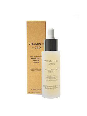 London Botanical Laboratories London Botanical Laboratories ErthSkin London z Witaminą C i CBD Rozświetlające Serum
