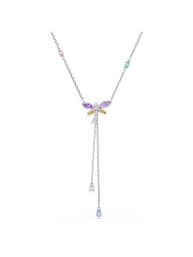 Swarovski Swarovski Naszyjnik Dragonfly Ariana Grande 5749183 Srebrny