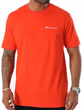 Champion Champion T-Shirt 220264-OS014 Pomarańczowy Standard Fit