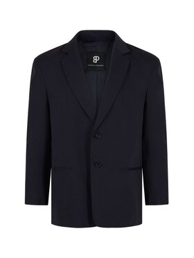 Paprocki & Brzozowski Paprocki & Brzozowski Marynarka STITCH Granatowy Oversize