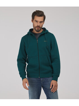 Lee Cooper Lee Cooper Bluza NORMAN Zielony Regular Fit