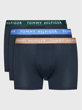 Tommy Hilfiger Tommy Hilfiger Komplektas: 3 poros trumpikių UM0UM02324 Tamsiai mėlyna