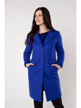 QUIOSQUE QUIOSQUE Płaszcz 9RS017801 Niebieski Regular Fit