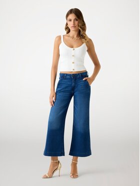 Guess Guess Jeansy 178467 Niebieski Relaxed Fit