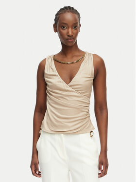 Marciano Guess Marciano Guess топ G6GP11 K3617 Бежов Slim Fit