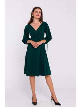 Stylove Stylove Večerní šaty S383 Zelená Ladies Fit