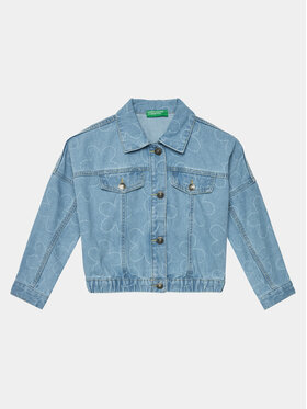 United Colors Of Benetton United Colors Of Benetton Jeansjacke 2VUGCN04G Blau Regular Fit