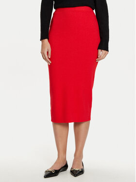 Vero Moda Vero Moda Fustă tip creion Fantastic 10320638 Roșu Slim Fit