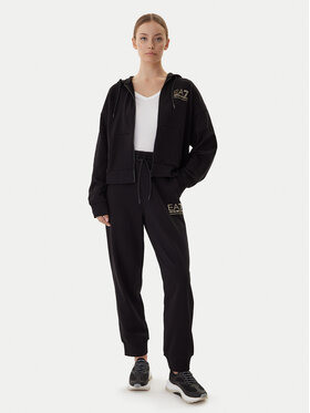 EA7 Emporio Armani EA7 Emporio Armani Tepláková souprava 7W000420 AF12473 MC021 Černá Relaxed Fit