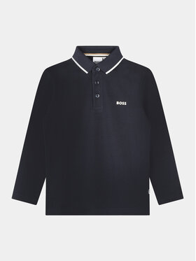 Boss Boss Polo J25O90 M Granatowy Regular Fit