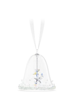 Swarovski Swarovski Ozdoba Holiday Cheers Dzwonek 5682732 Srebrny
