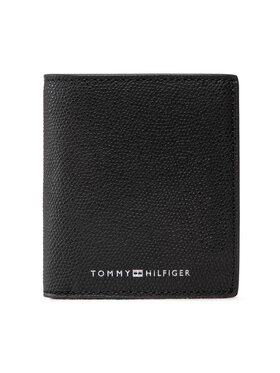 Tommy Hilfiger Tommy Hilfiger Veľká pánska peňaženka Business Leaher Trifold AM0AM10245 Čierna
