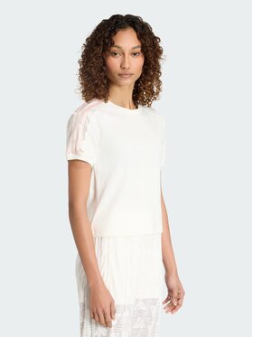 adidas adidas T-Shirt 162833 Biały Slim Fit