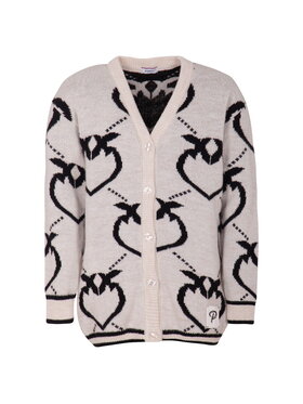 Pinko Pinko Kardigan F3PIJGCA207 Beżowy Oversize