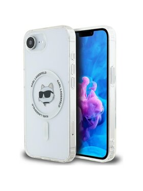 KARL LAGERFELD KARL LAGERFELD Etui na telefon Apple iPhone 16e Biały