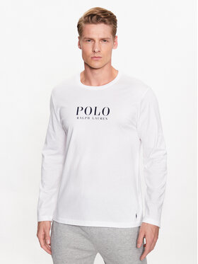Polo Ralph Lauren Polo Ralph Lauren Тениска с дълъг ръкав 714899614005 Бял Regular Fit