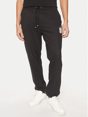 HUGO HUGO Donji dio trenerke Dilbero 50530435 Crna Relaxed Fit