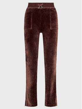 Juicy Couture Juicy Couture Melegítő alsó Del Ray JCAP180 Barna Regular Fit