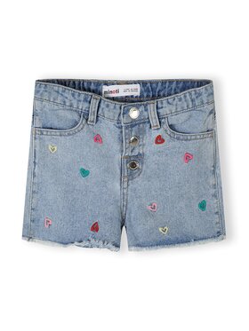 minoti minoti Szorty jeansowe 30SHORT102 Granatowy Regular Fit