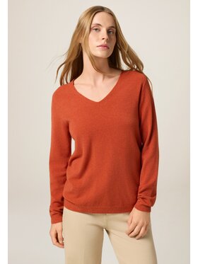 Oltre Oltre Cardigan M046E002032N037 Arancione Regular Fit