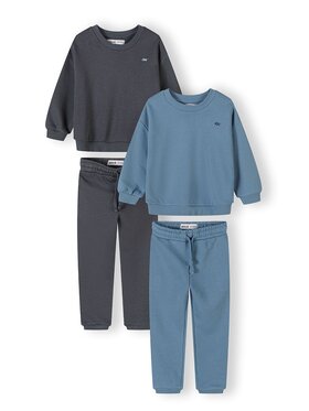 minoti minoti Zestaw NOSFLEECE201 Niebieski Regular Fit