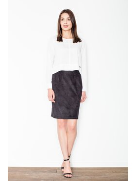 FIGL FIGL Sukně M460 Černá Regular Fit